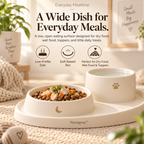 Noriqeva™ MoonArc Pet Dining Tray