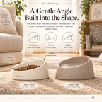 Noriqeva™ SwayTilt Pet Dining Pair