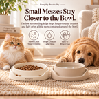 Noriqeva™ HaloCove Pet Dining Pair