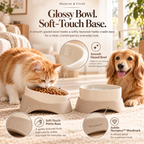 Noriqeva™ DuoMode Reversible Pet Dining Pair