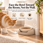 Noriqeva™ OrbitNest Adjustable Pet Dining Pair