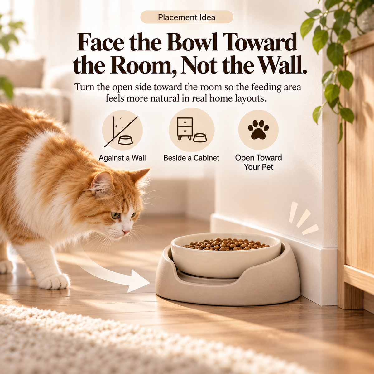 Noriqeva™ OrbitNest Adjustable Pet Dining Pair