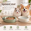 Noriqeva™ SpoonCove Serving Pet Dining Pair
